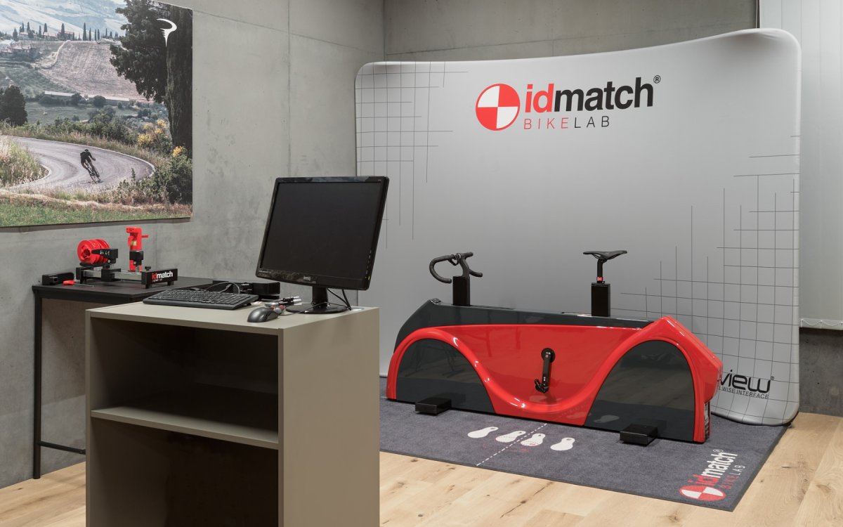 Das Geschäft, ID-match Bikelab Vermessungsstudio
